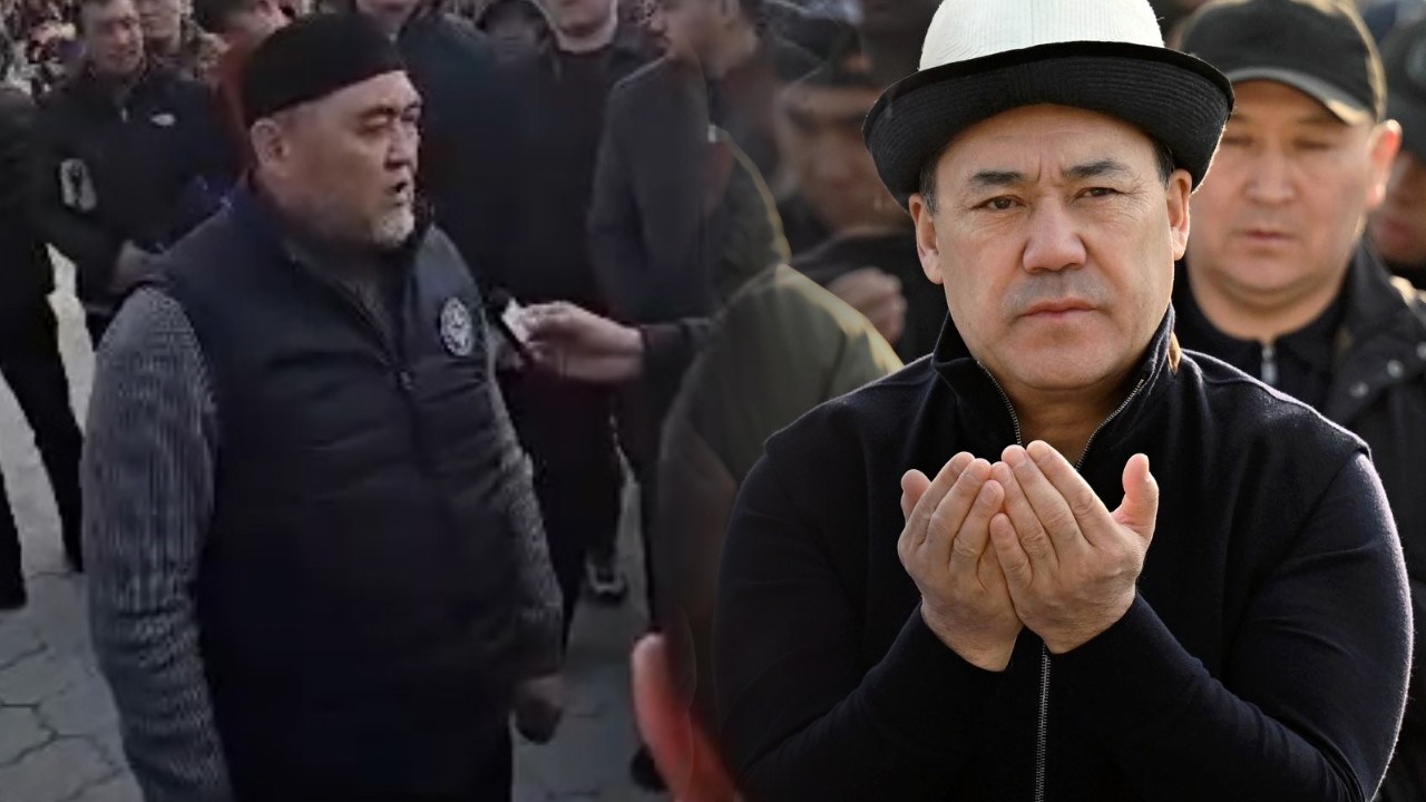 АЙТ намаздан кийин ТАШИЕВ суроолорго ЖООП берип/Садыр Жапаров ЭСКИ аянтта ЭЛ менен БИРГЕ намаз ОКУП