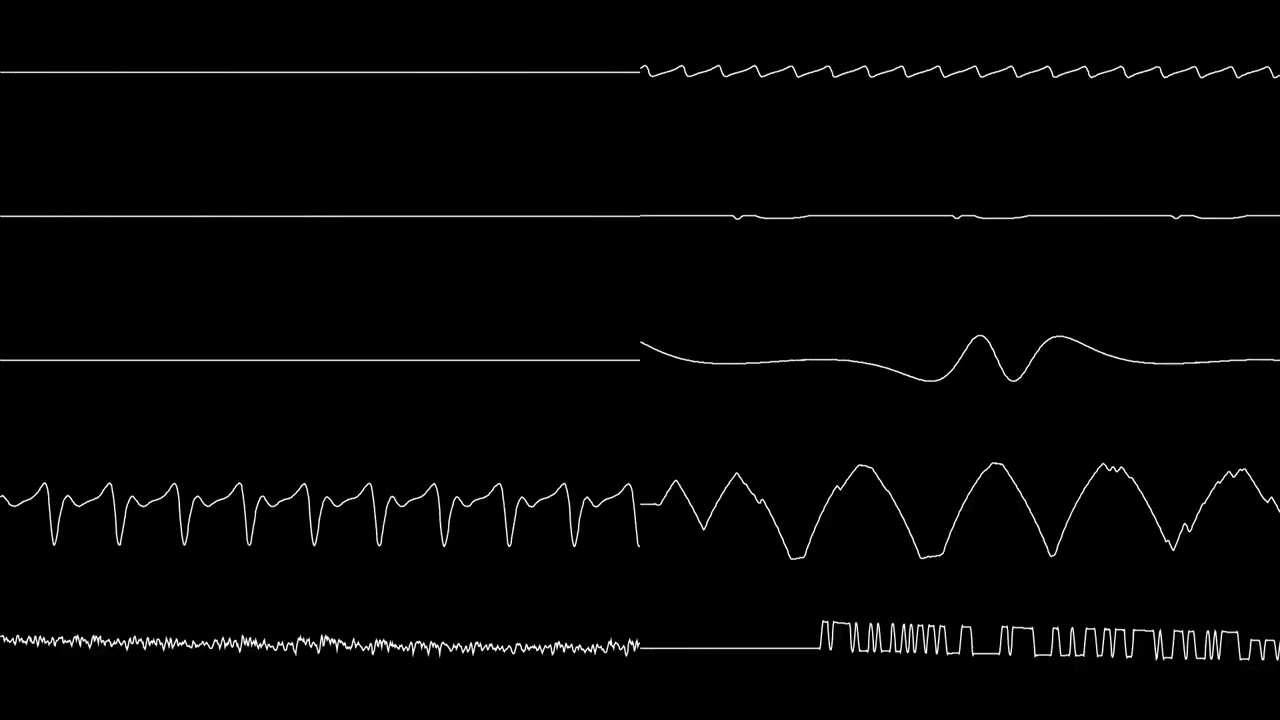 구창모 - 방황 - 커버 Koo Changmo - Banghwang Famitracker NES Cover - Oscilloscope View - 오실로스코프
