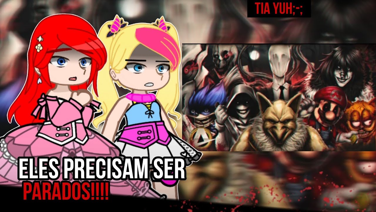 obras react Creepypastas - arquivo 404 |anirap| (gacha)