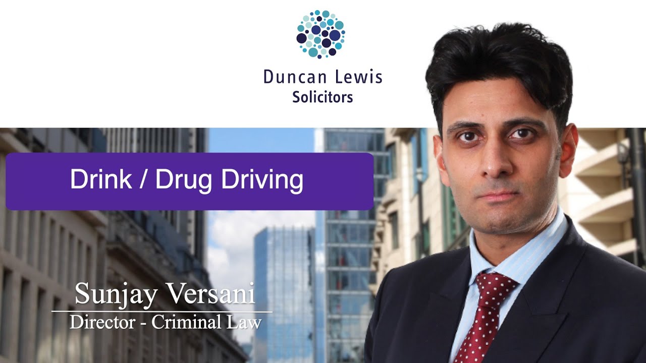 Drink & Drug Driving Offenses Explained: Consequences & Defense Options | Duncan Lewis Solicitors