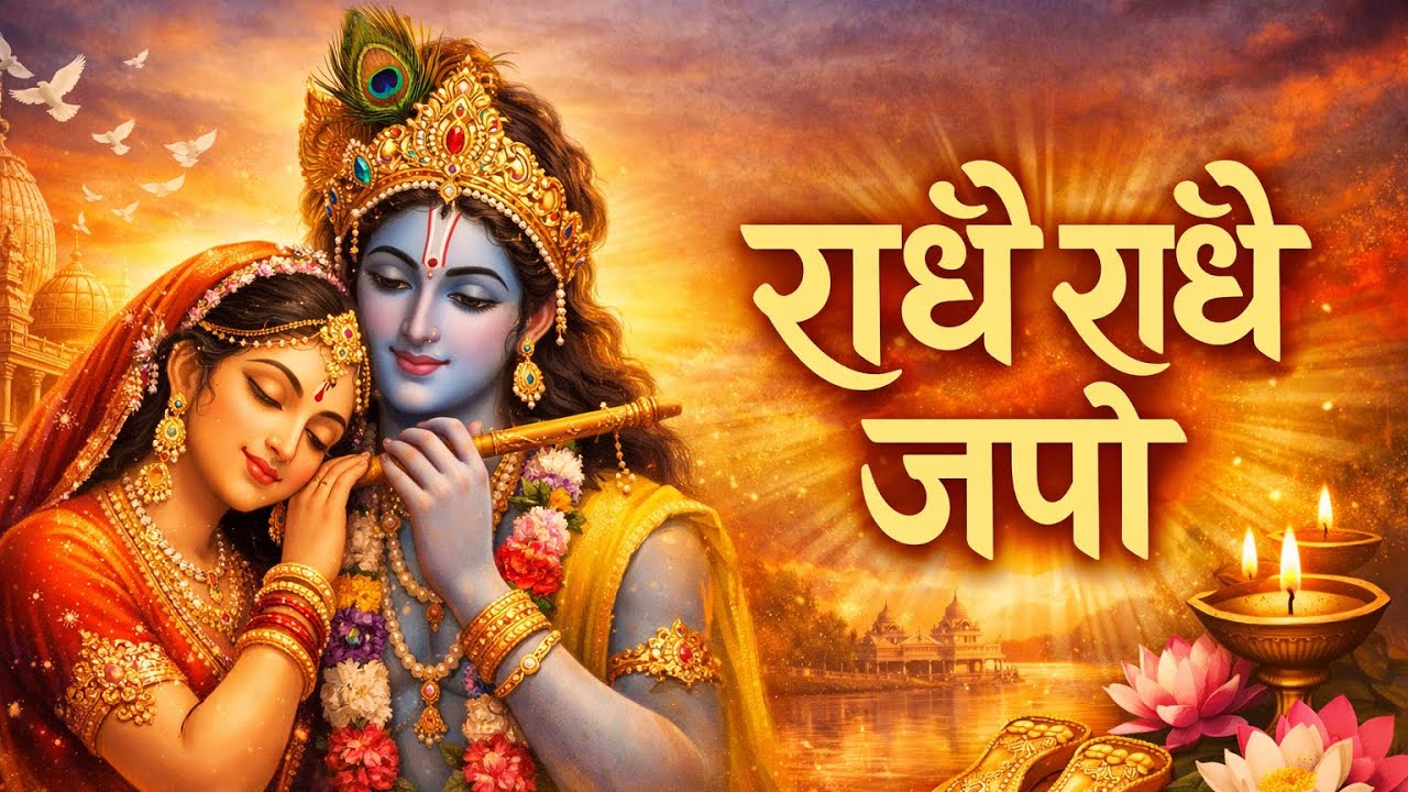 🙏 राधे राधे जपो, श्याम चले आएंगे | दिल को छू लेने वाला राधा कृष्ण भजन | Radhe Radhe Japo 🙏