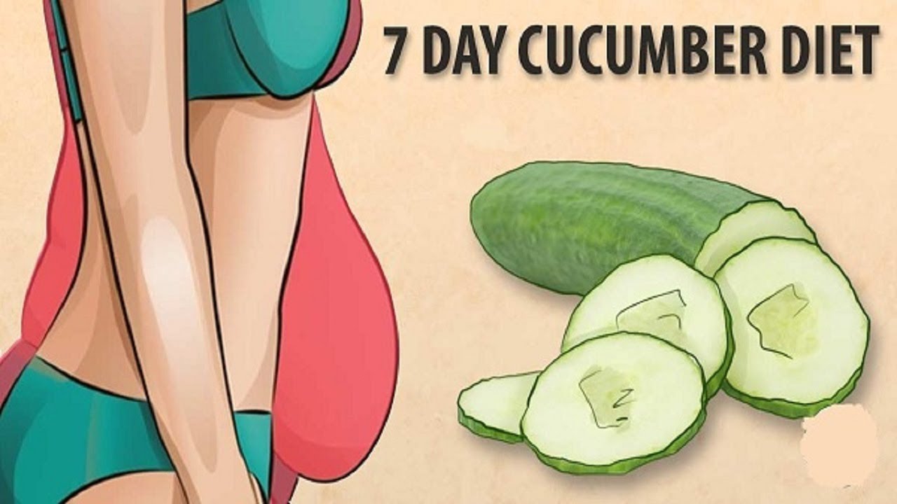 Lose 3 Kg In 7 Days With This Cucumber Diet