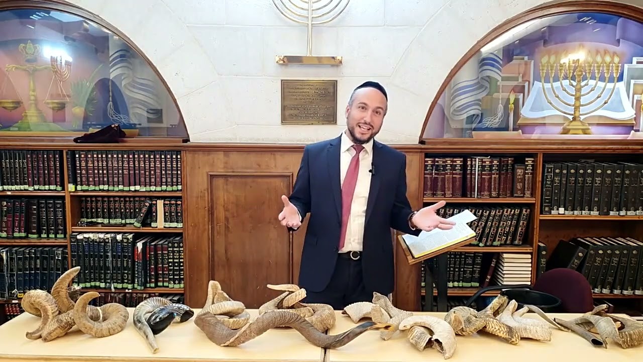 שיעור מקיף על השופר: סוגים, זנים, תחזוקה, קנייה. הרב יעקב נקי שליט