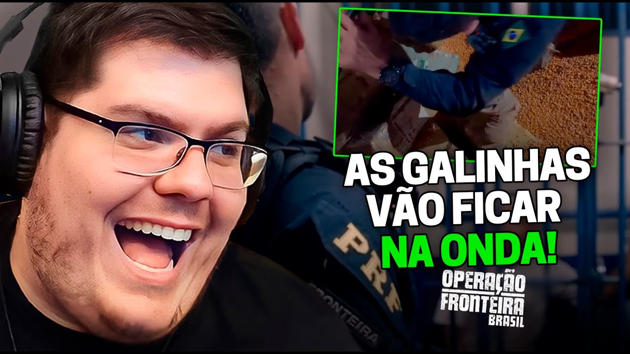 CASIMIRO REAGE: OPERAÇÃO FRONTEIRA #19 -  ISSO QUE É CUNHADO | Cortes do Casimito