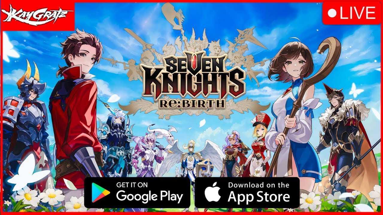 🔴LIVE - RUSH NA AVENTURA ATE O 14 - 1!!! SEVEN KNIGHTS REBIRTH!