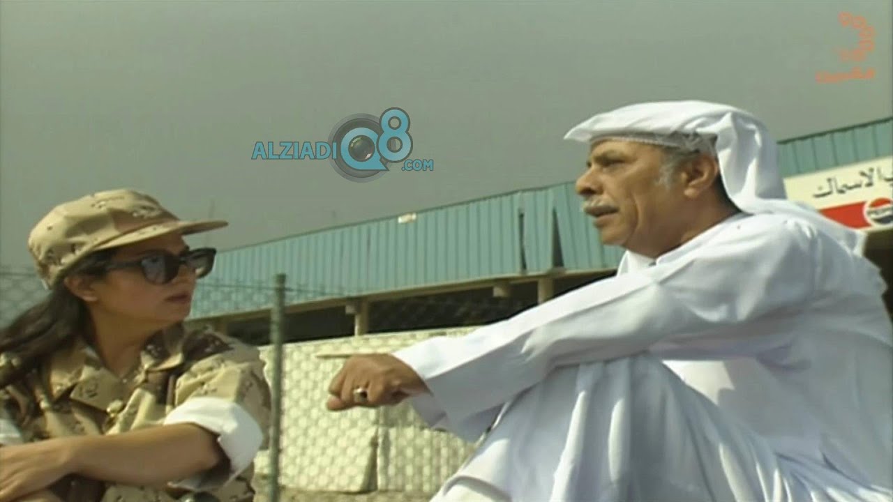 برنامج (مسابقات رمضان) بعد تحرير دولة الكويت عام 1991 مع الراحل حسين الحداد و الإعلامية سلوى حسين