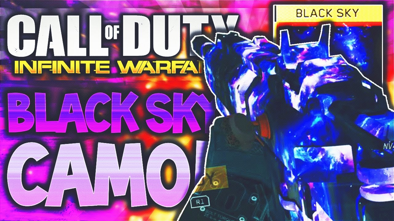 BLACK SKY CAMO! - INFINITE WARFARE ROAD TO BLACK SKY CAMO! DIAMOND LMGs UNLOCKED! (IW Black Sky)