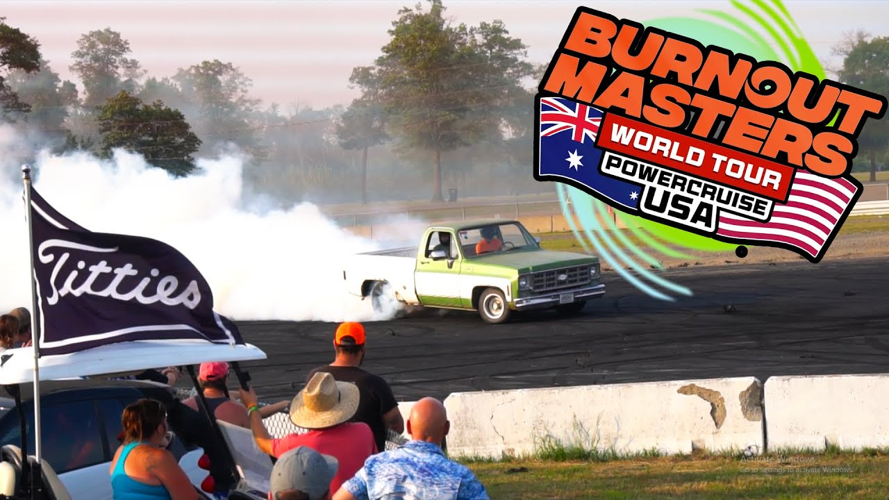 Powercruise USA 18 Open Class ENTIRE Burnout Competition