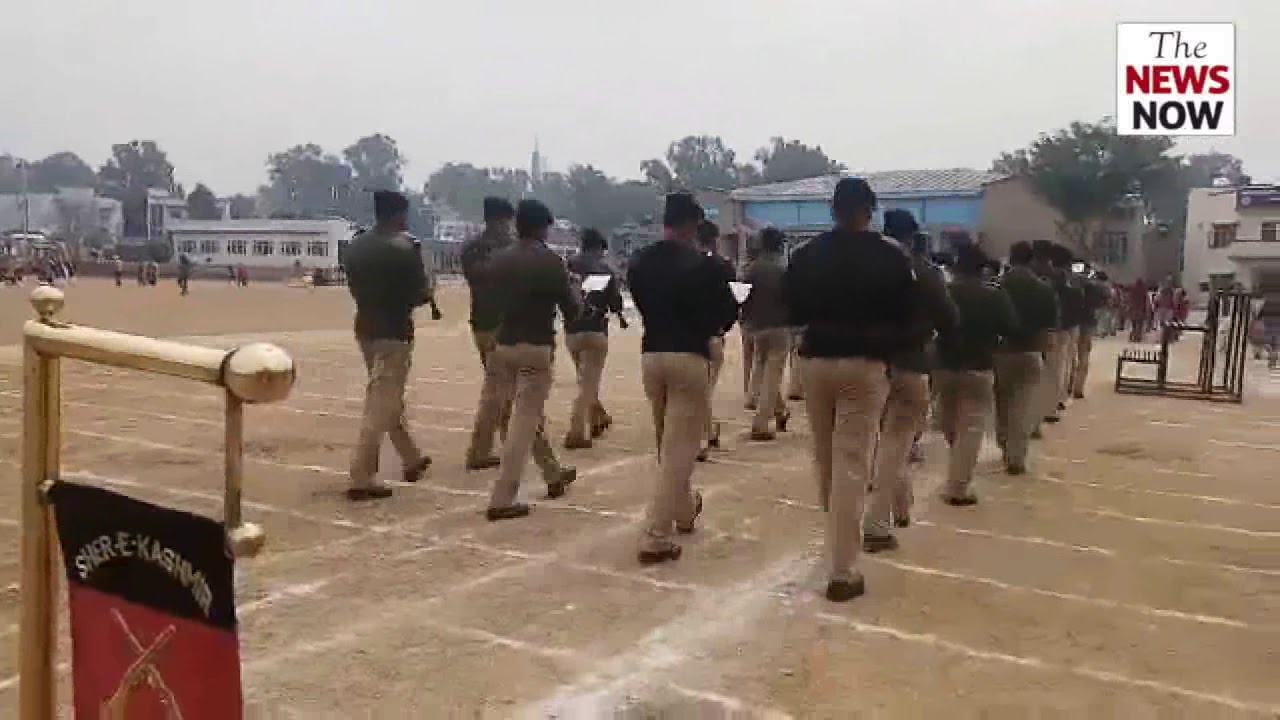 Republic Day Parade Rehearsal At Jammu University