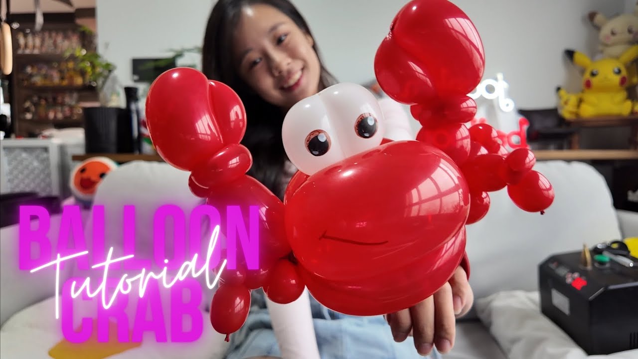 Balloon Tutorial Crab 🦀 | Long Balloons