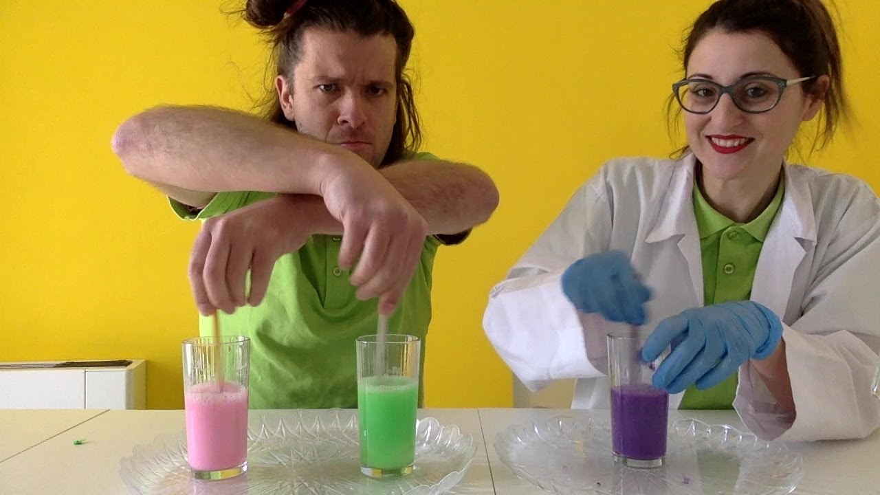 Esperimento per Bambini: Eruzione Colorata