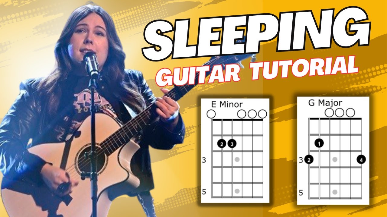Sleeping Gigi Perez Guitar Tutorial Chords + Strumming