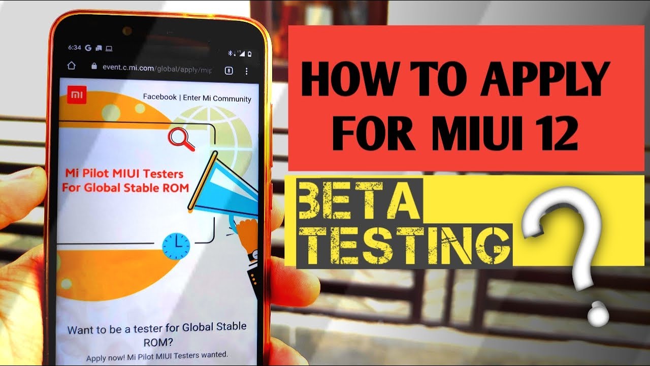 How To Apply For MIUI 12 Beta Testing | Become Beta tester MIUI 12 Just in A Minute