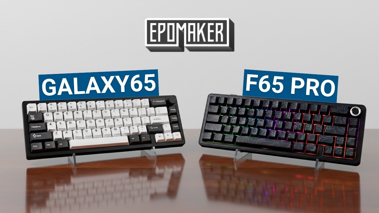 Epomaker Galaxy65 vs Epomaker F65 Pro - Which is the Best 65% Keyboard?