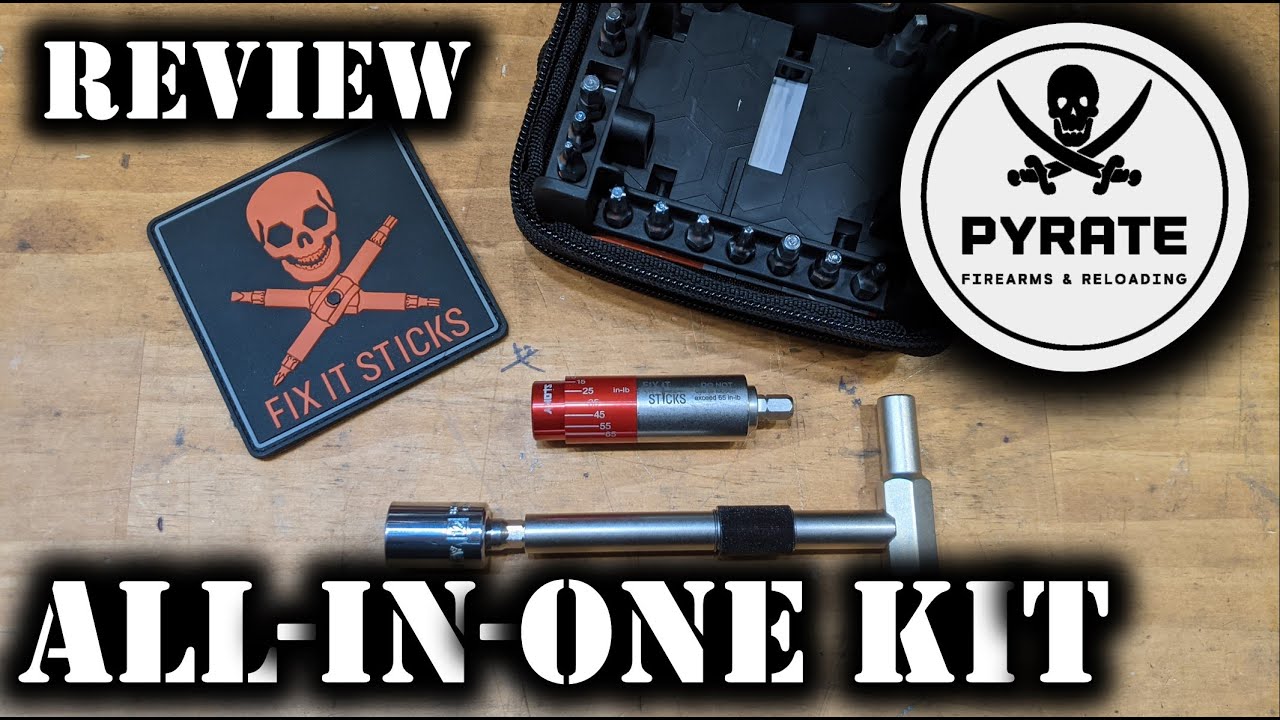 Compact Firearm Tool Kit : Fix It Sticks - All In One Kit Torque Driver Kit