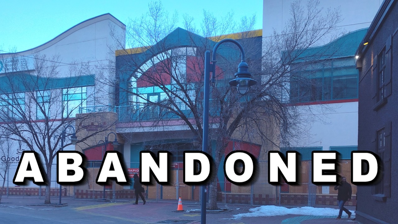 Abandoned Places - Eau Claire Market Mall (Calgary, Alberta)
