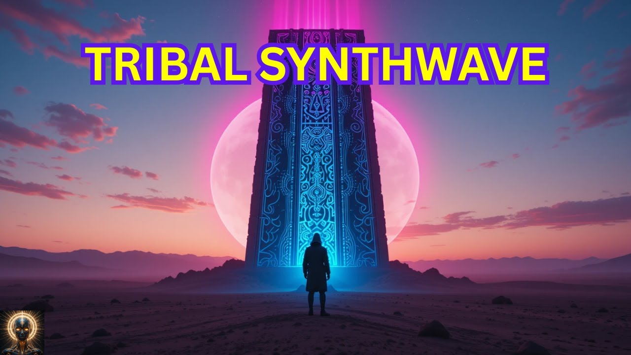🌀 "TRIBAL SYNTHWAVE - Full Album (Cyber Ritual Instrumentals)"🌀