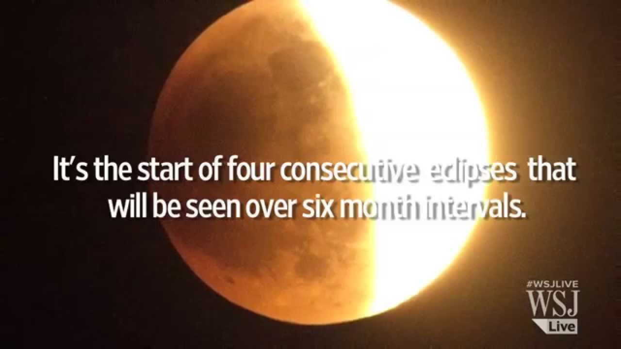 Dazzling 'Blood Moon' Eclipse Across North America   YouTube 720p