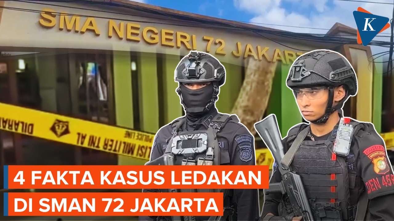 4 Fakta Ledakan SMAN 72 Jakarta: Ada Nama Teroris di Senjata Mainan Pelaku