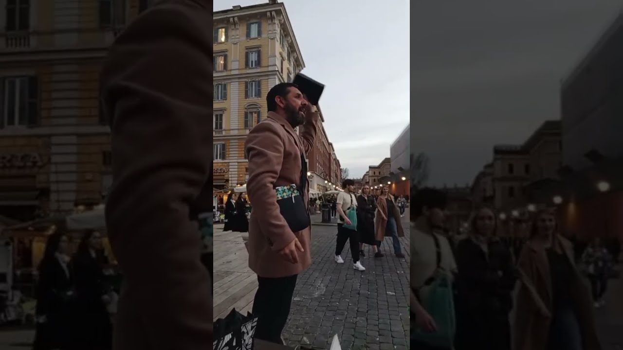 🔴SOLO CRISTO SALVA, Proclamando la Verità della Bibbia nella città di Roma 13/2/2026 🇮🇹 HALLELU-YAH 