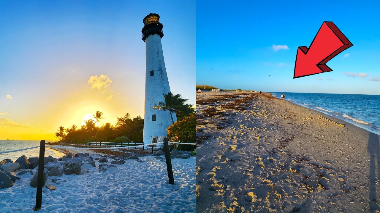 Cape Florida Beach Miami Florida Tour