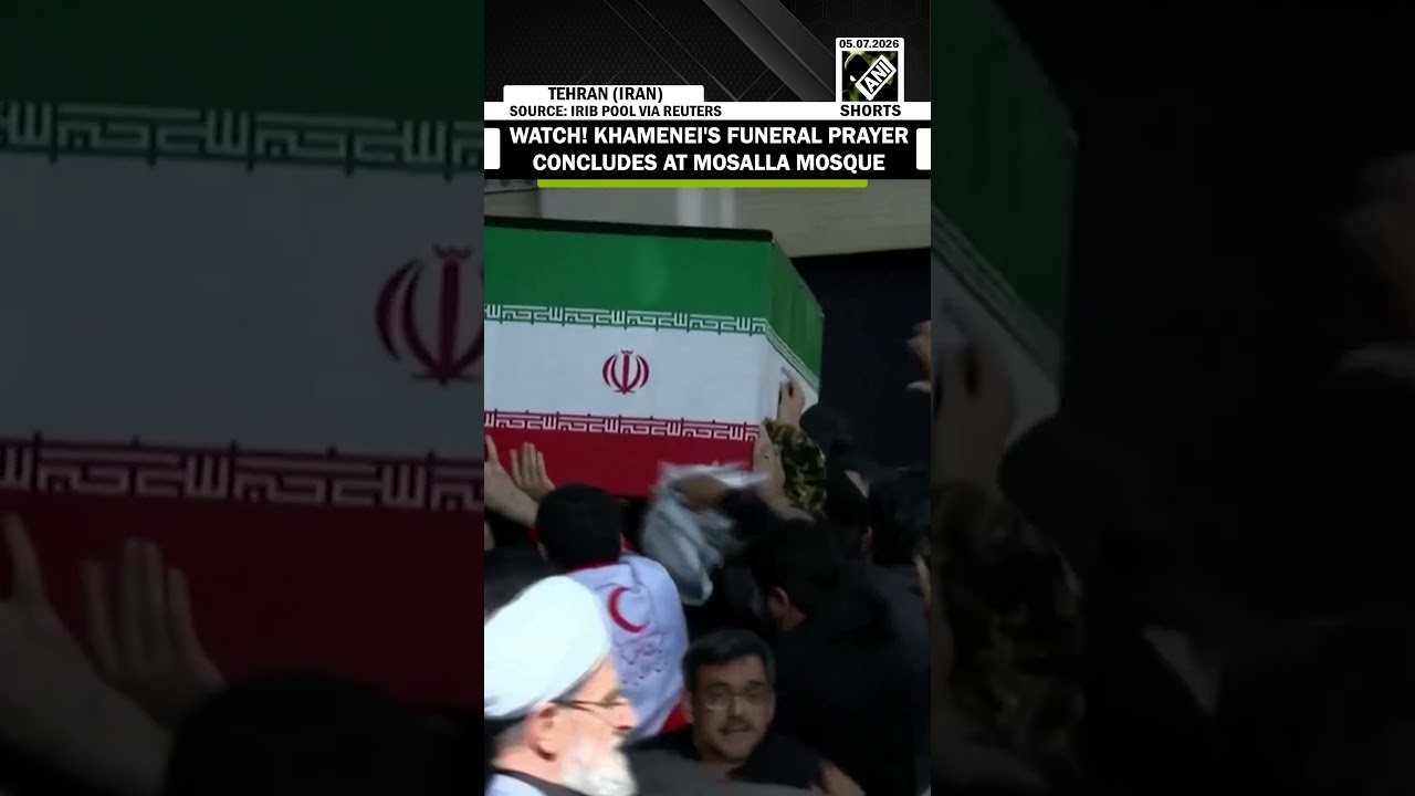 WATCH: Ali Khamenei's funeral prayer ends, coffins transferred to final resting place