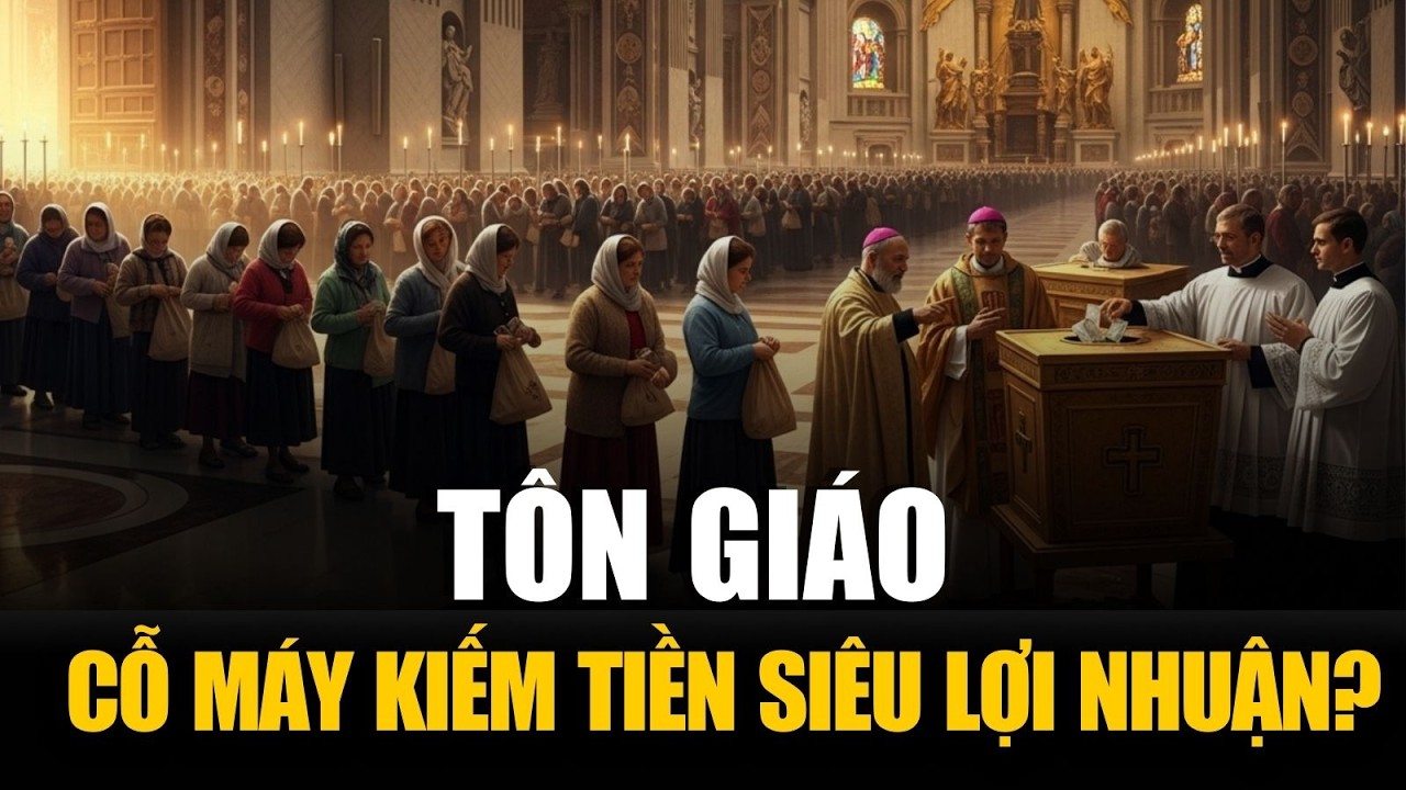 Kinh Doanh Trên Nỗi Sợ: Khi Tôn Giáo Trở Thành Cỗ Máy Kiếm Tiền Siêu Lợi Nhuận
