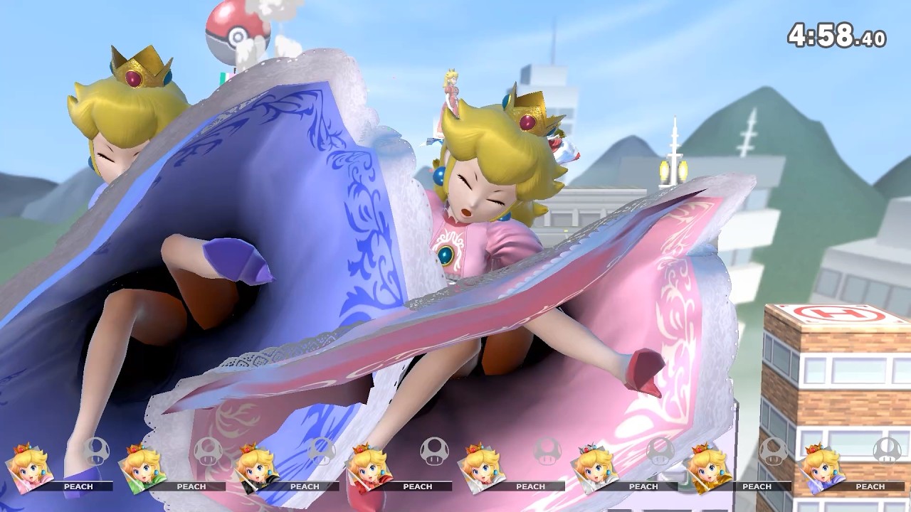 Smash Ultimate - 8 Peaches Battle (Only Blast and Screen KO) #18