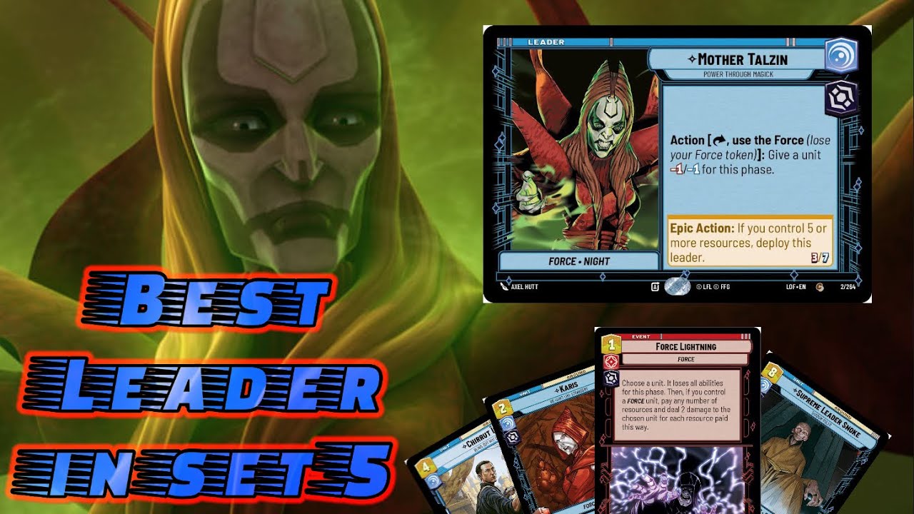 Control at its FINEST | Legends of the Force Deck Tech | Star Wars Unlimited