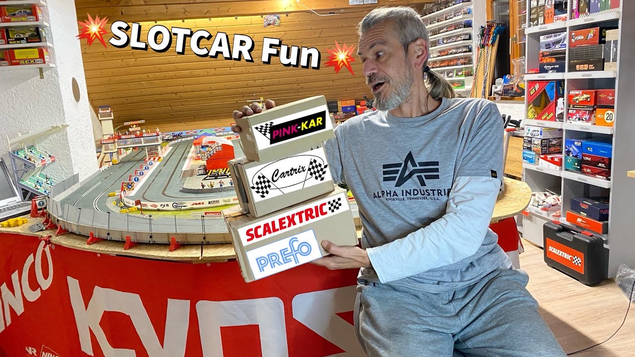 Slotcars - Scalextric - Cartrix - PinkKar -  Prefo - SCX - New for the Collection