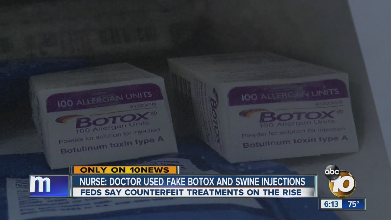 Local nurse claims doctor used fake Botox, swine injections