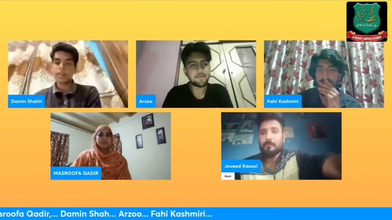 || Urdu Mushaira with #Javeed_Rasool || Poets: Arizoo, Danish Shah, Fahi Kashmiri, Masroofa Qadir ||