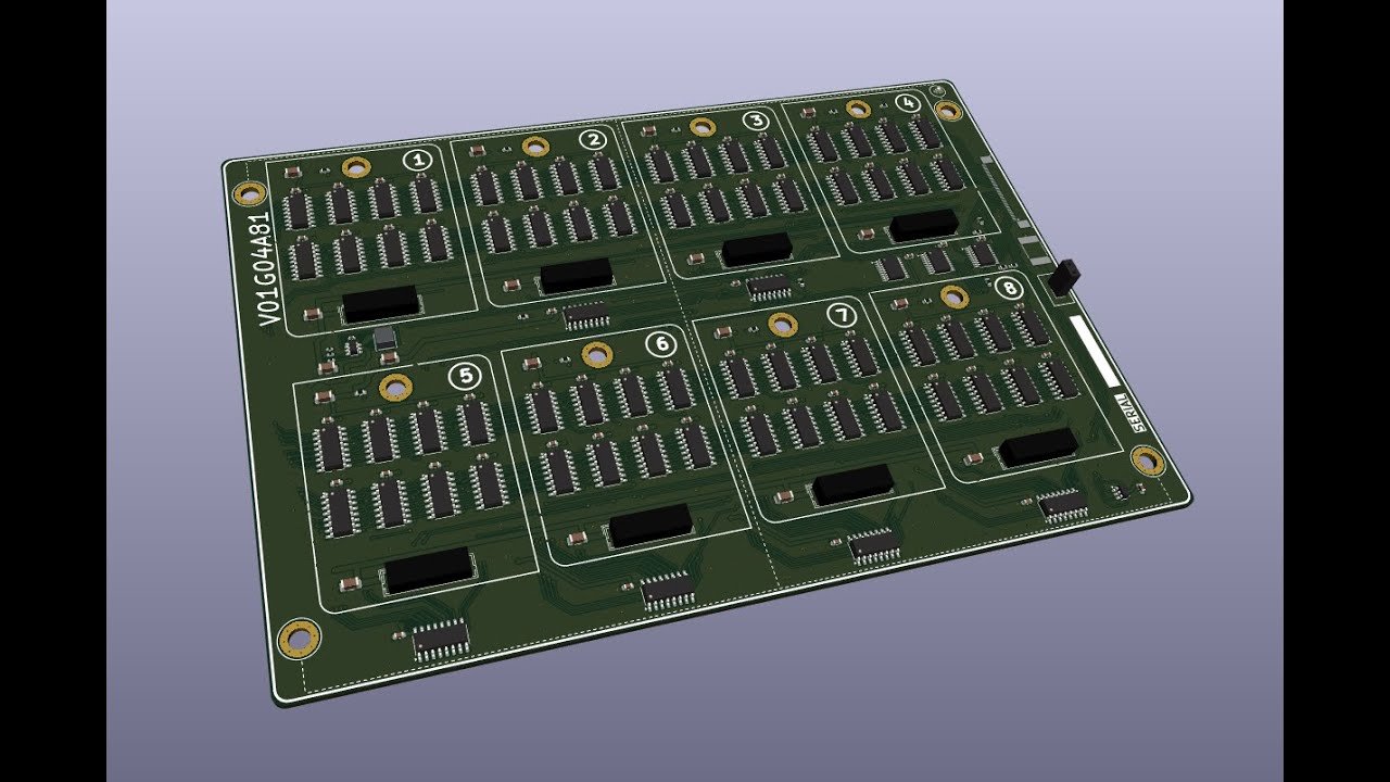 PCB Design - Digital Audio Mixer 32 channels
