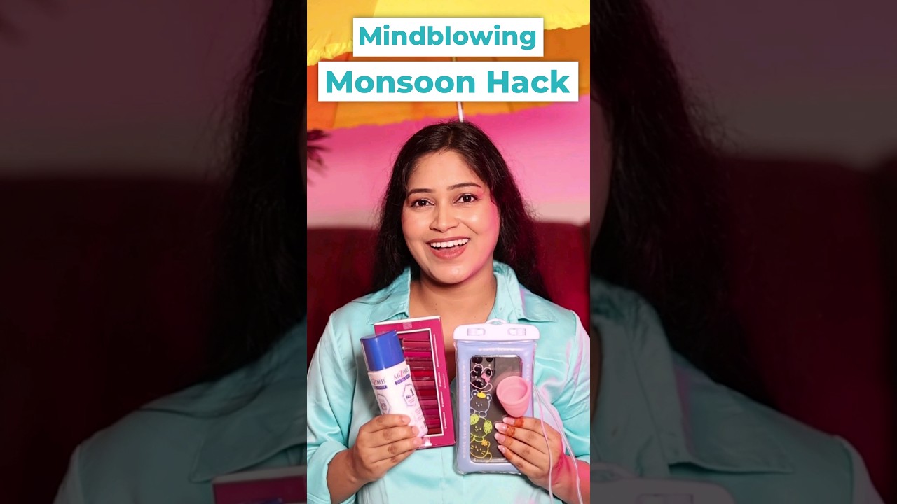 Mind blowing Monsoon Beauty Hacks You Must Try #shorts #ytshorts #youtubeshorts #Monsoonhacks