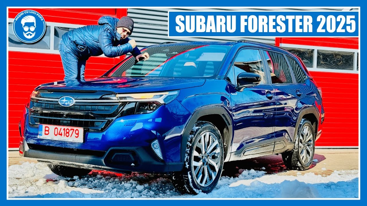 NOUL SUBARU FORESTER 2025 este AICI! 4x4, 8 ANI GARANȚIE & 5000 EURO DISCOUNT, BATE RAV4 & TIGUAN?