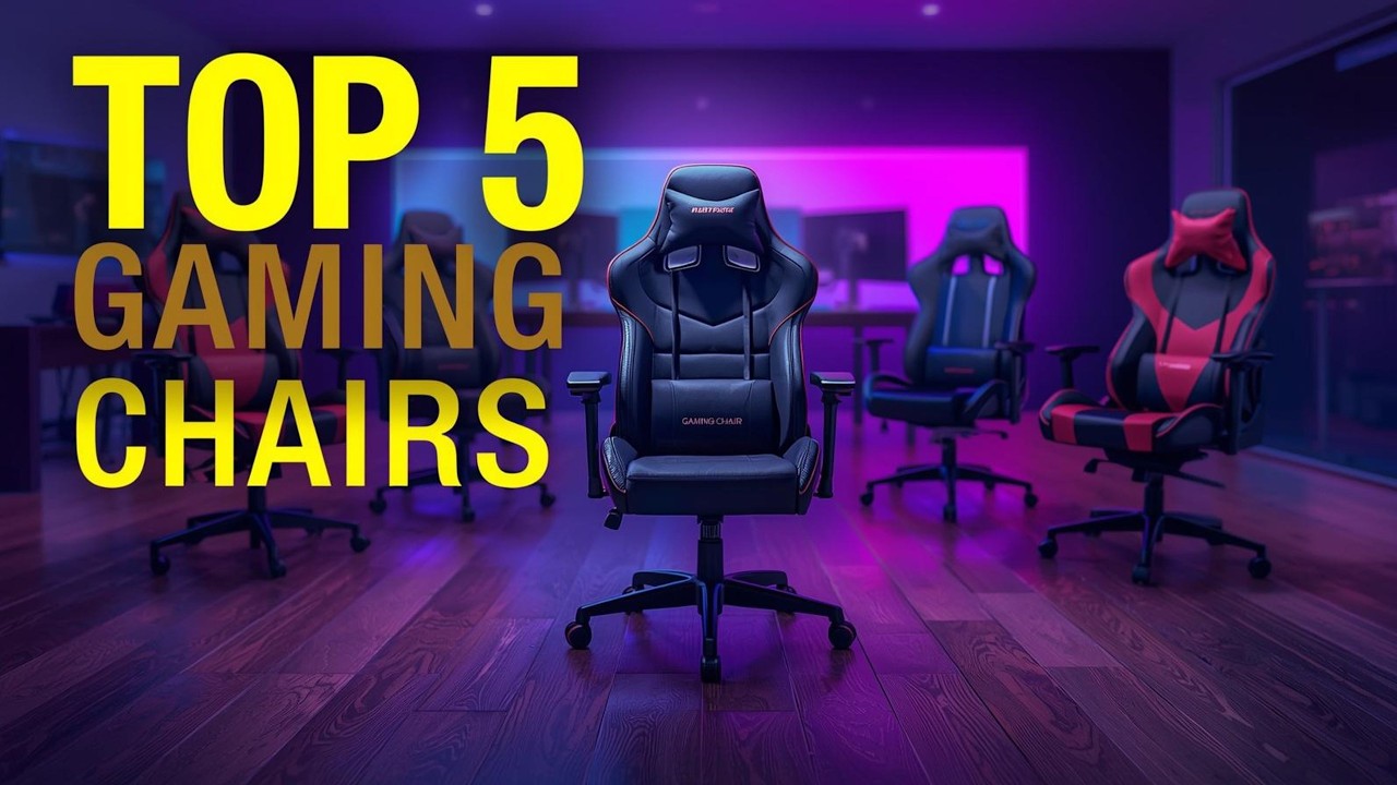 Best Gaming Chairs 2026 – Top Picks for Comfort & Long Sessions