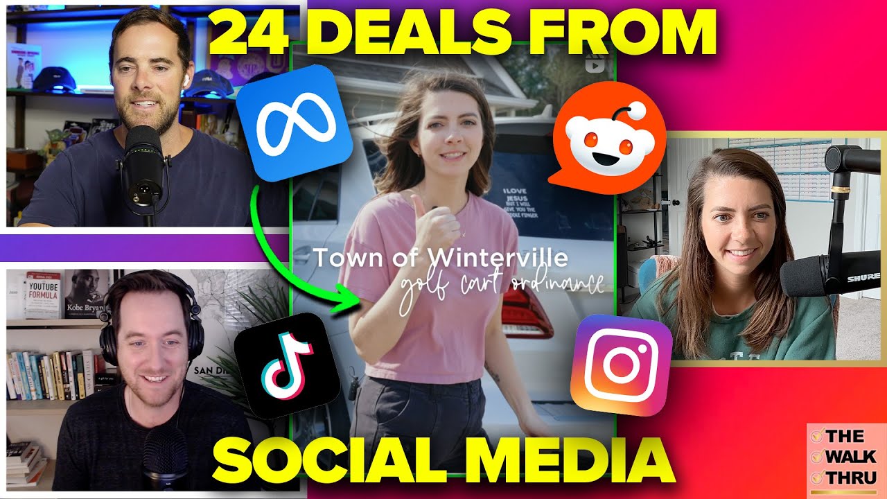 How This Agent Closed 24 Deals In 6 Months From Social Media | The Walk Thru 163