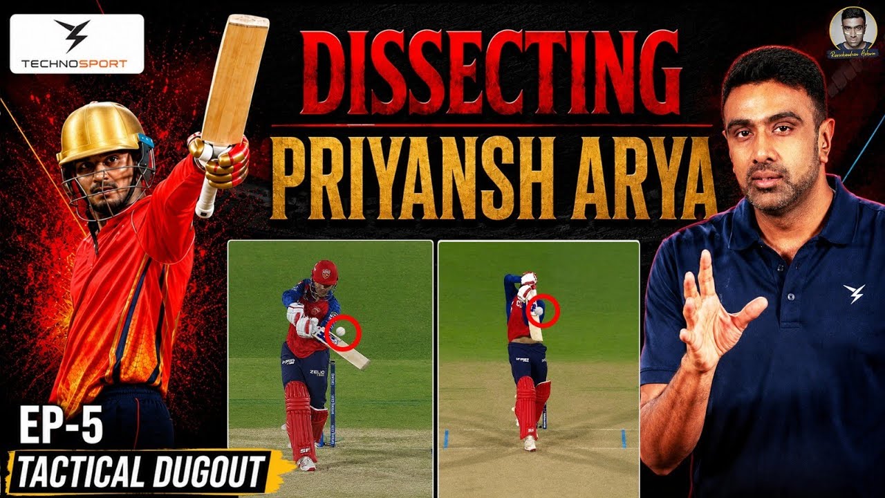 Dissecting Priyansh Arya | Technical Analysis with Technosport | Ep 5