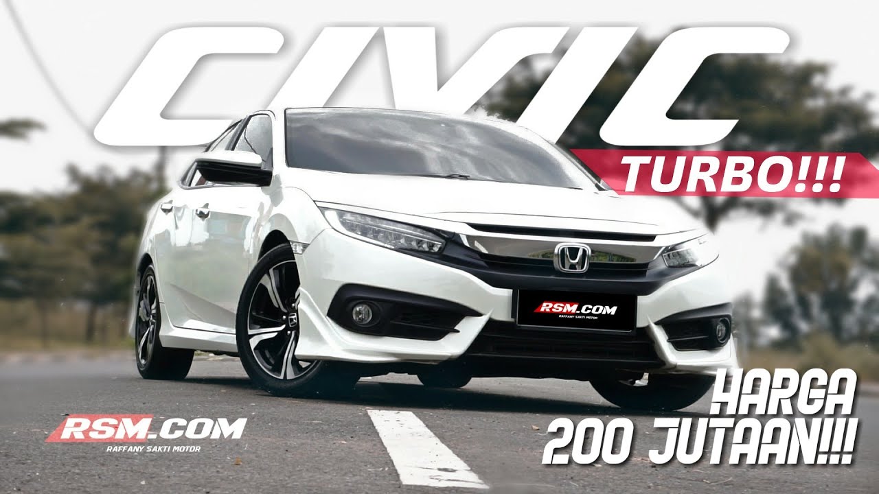 CIVIC TURBO 2017 HARGA 200JUTAAN | REVIEW INDONESIA