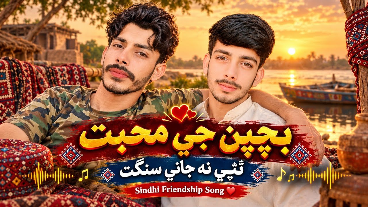 ❤️ Childhood Love | A Friendship That Never Breaks 🤝🥰 | Beautiful Sindhi Friendship Song | Sindhi 