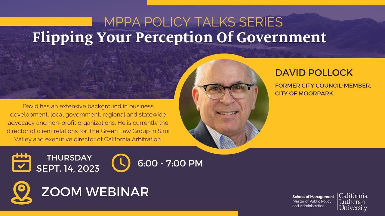 MPPA: Flipping Your Perception of Government