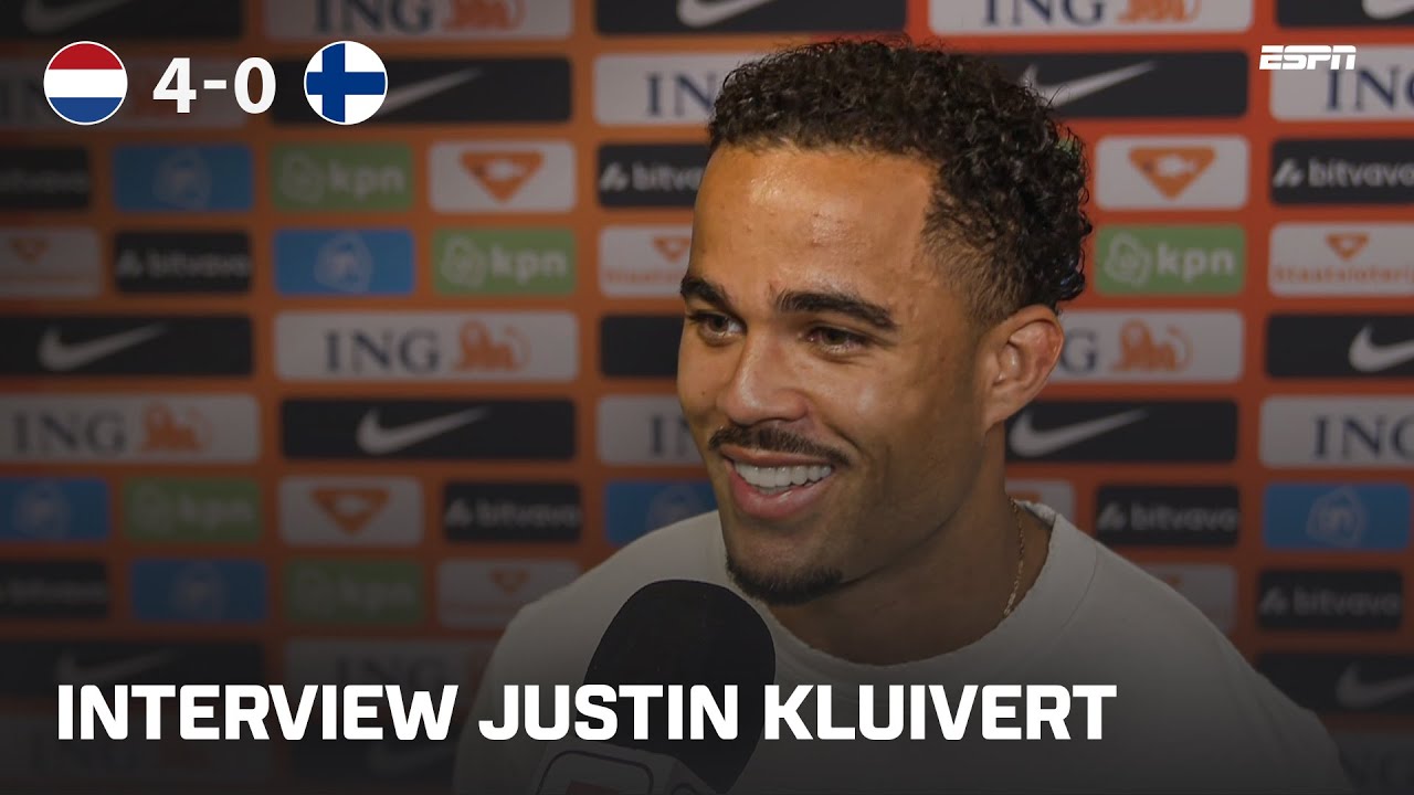 🔙 Justin Kluivert over spelen voor Oranje en WK-uitschakeling vader Kluivert met Indonesië ❌🇮🇩