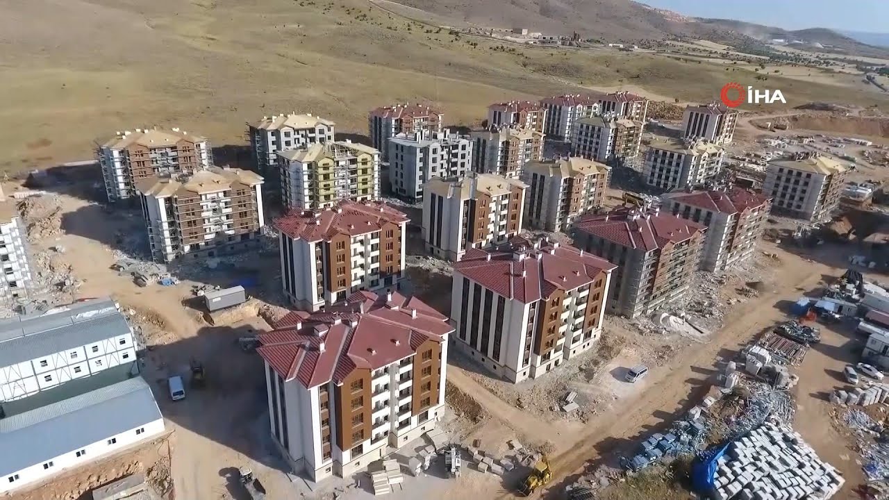 Elazığ Depreminden 6 Ay Geçti, Binlerce Konut Yükselmeye Başladı