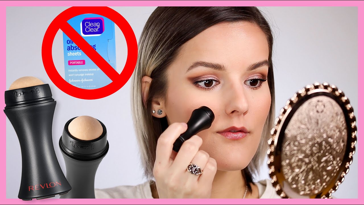 Revlon Oil-Absorbing Volcanic Face Roller - For Oily Skin/ Review & Demo