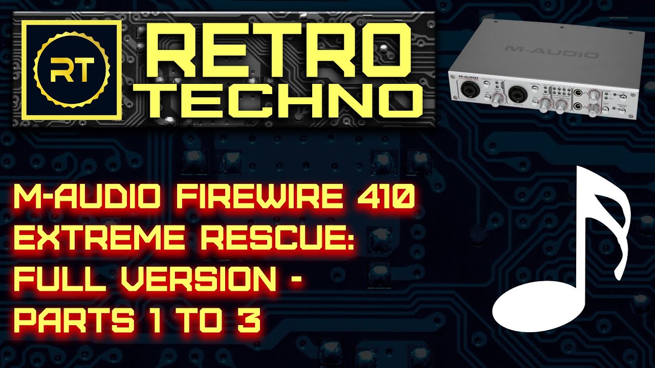 M-Audio Firewire 410 Extreme Rescue