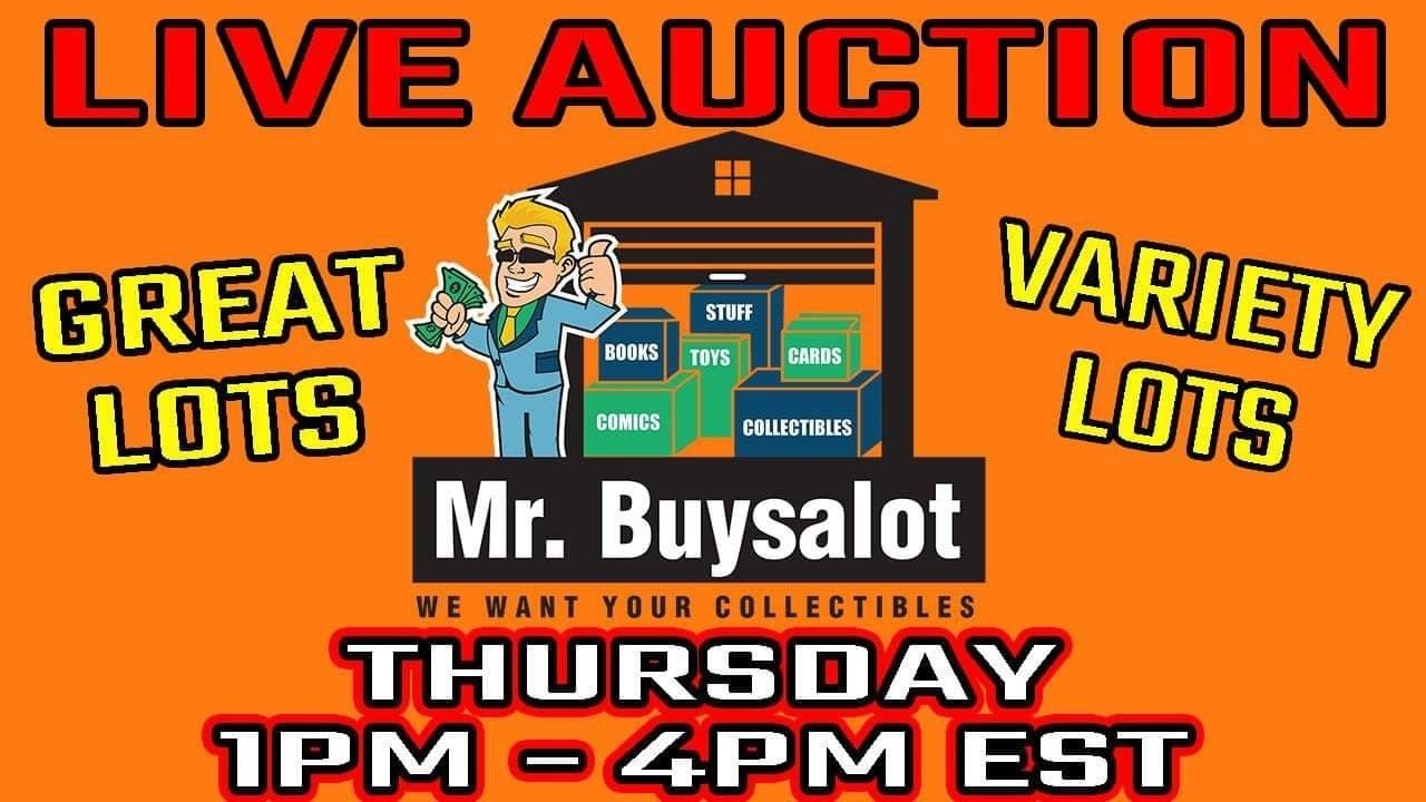 Live Youtube Auction 6/10/21 @ 1pm EST. Clothing Fraternal items Collectibles Comics etc