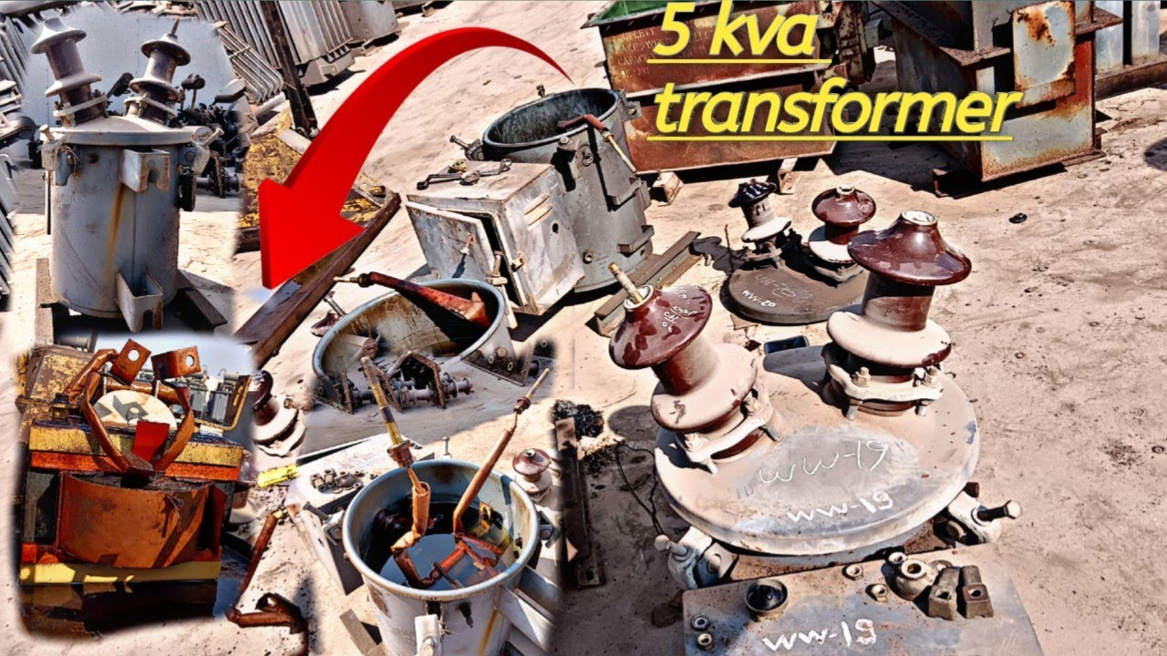 Transformer repairing | 👆 5 केवीए ट्रांसफार्मर पूरा तेल से भरा हुआ 😮