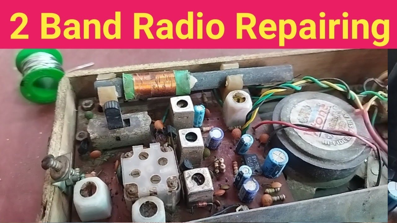 2 Band Radio Repairing | रेडियो रिपेयर करना सीखें | Old Radio Fix Guide