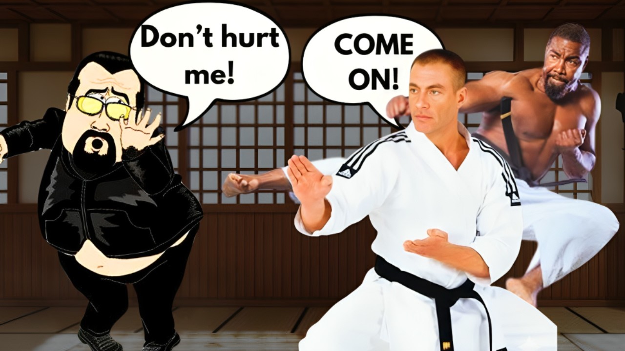 5 Times Steven Seagal RAN Away from a REAL Fight 🏃🏻‍♂️🥊
