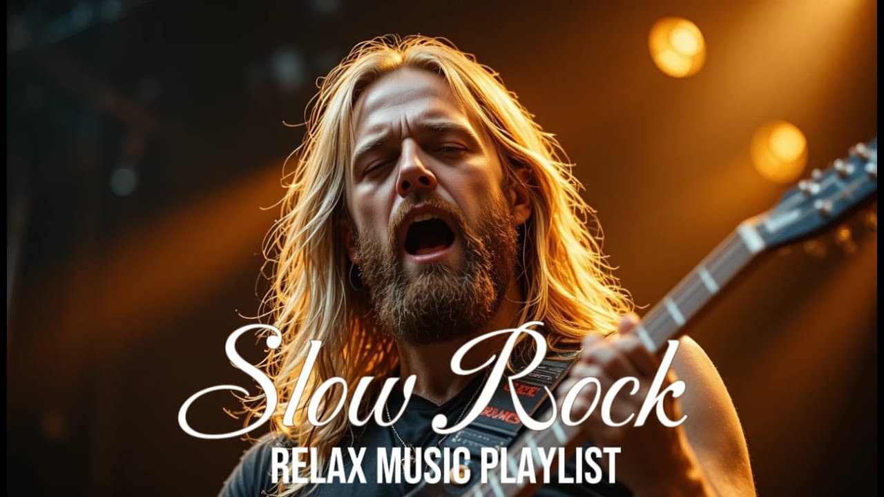 🎸 The Best of Slow Rock & Classic Rock Ballads | Soft & Soulful Rock Anthems to Melt Your Heart🔥